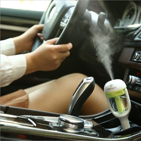 Car Humidifier Air Purifier Freshener Essential Oil Diffuser – Bild 7