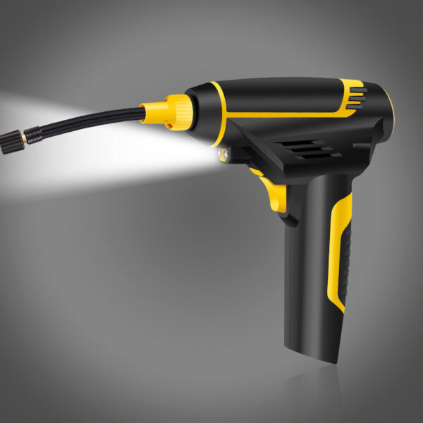 Automatic Portable Handheld Digital LED Smart Car Air Compressor – Bild 9
