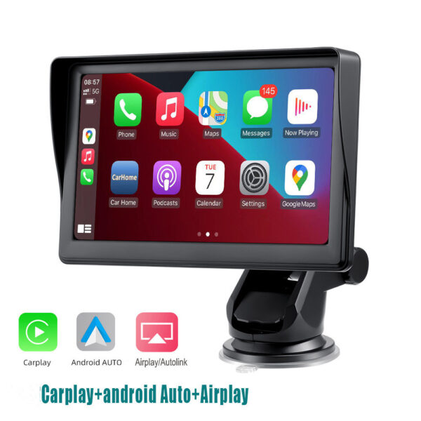 7 IPS Car Smart Screen Wireless Carplay Auto Mobile Phone Projection Screen Navigation – Bild 7