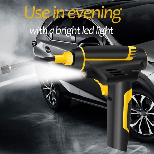 Automatic Portable Handheld Digital LED Smart Car Air Compressor – Bild 7